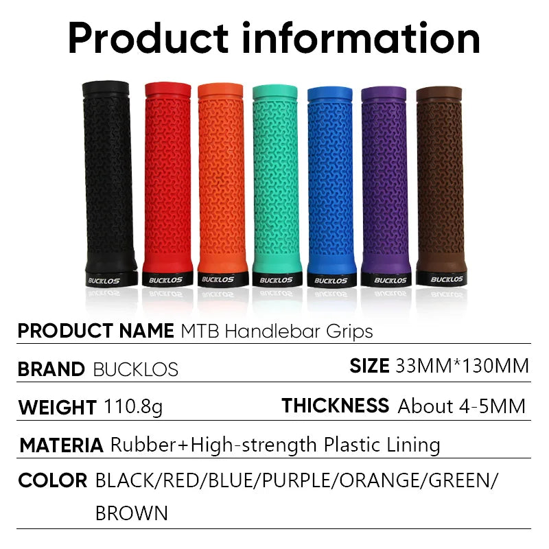 BUCKLOS Rubber Grips Anti-slip - Lock on