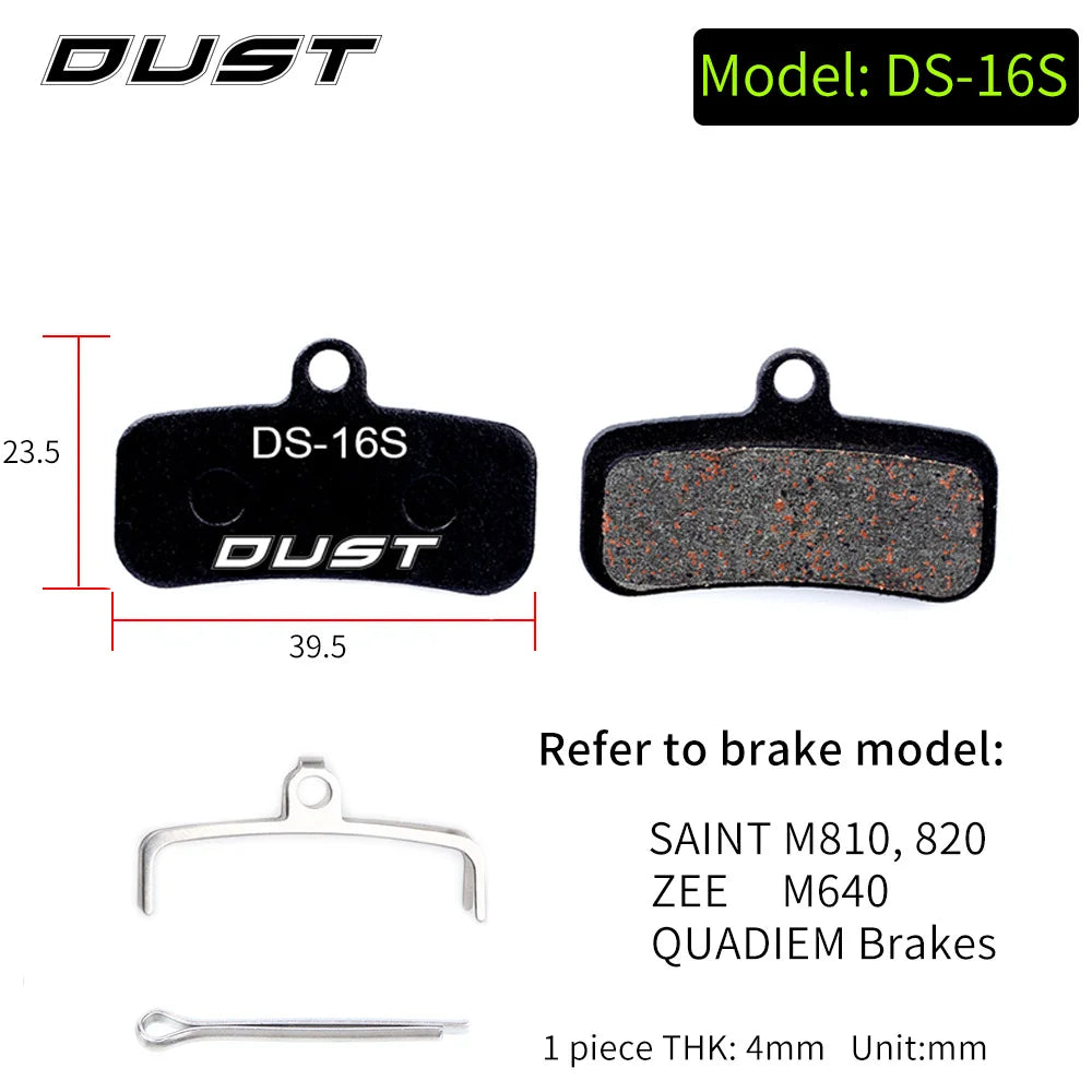 DUST 1 Pair Semi-Metal Brake Pads