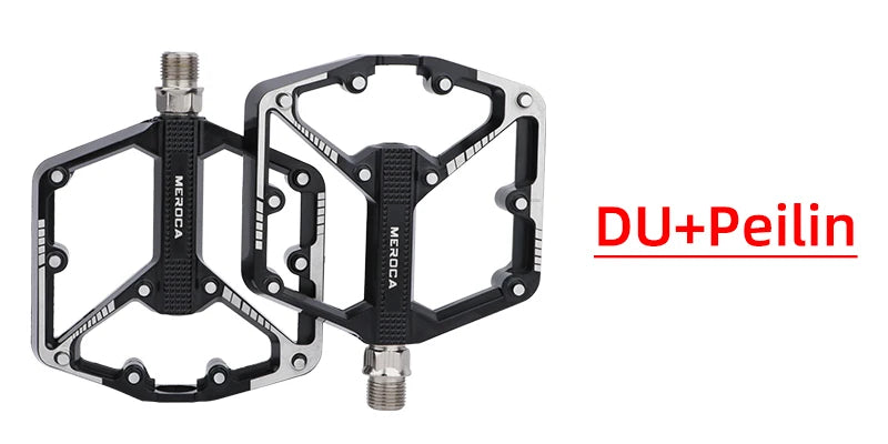 MEROCA Ultralight Pedal Non-slip Plating/Black