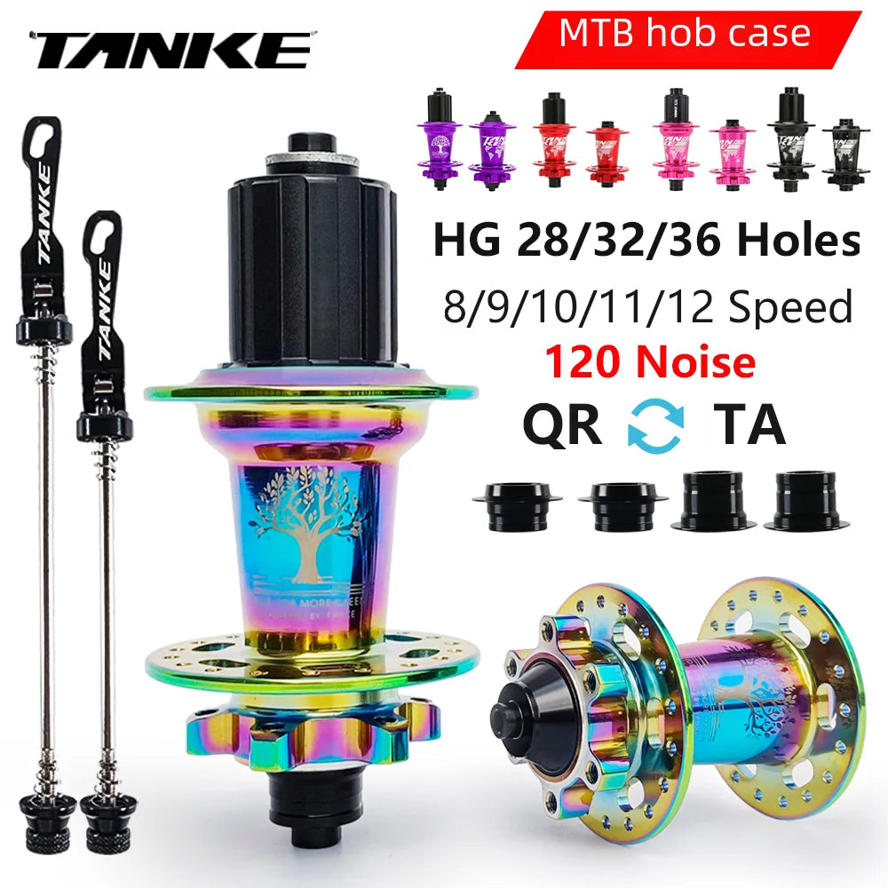 TANKE 120 Click Hub 6 Bearing MTB Hub Front Rear
