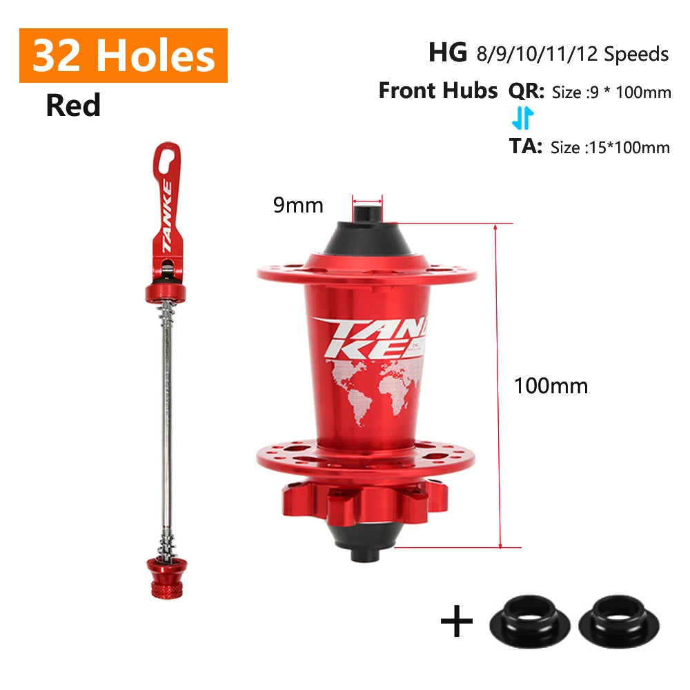 TANKE 120 Click Hub 6 Bearing MTB Hub Front Rear