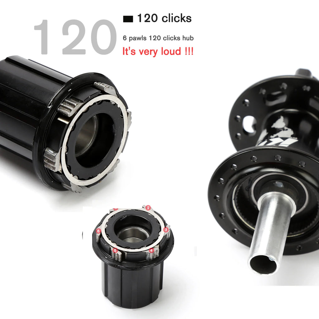TANKE 120 Click Hub 6 Bearing MTB Hub Front Rear
