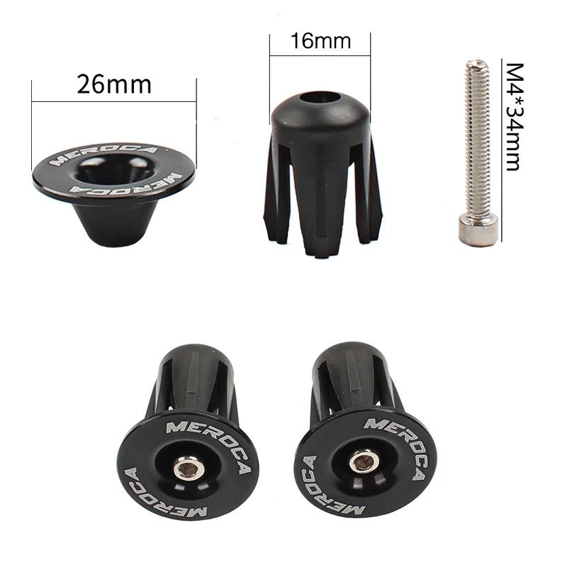 1 Pair Handlebar End Plugs