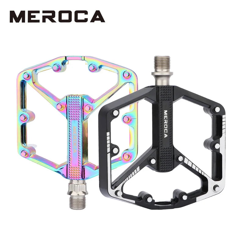 MEROCA Ultralight Pedal Non-slip Plating/Black